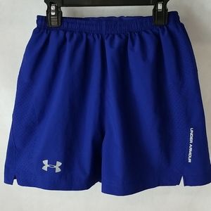 Under Armour Blue Lined Running Shorts